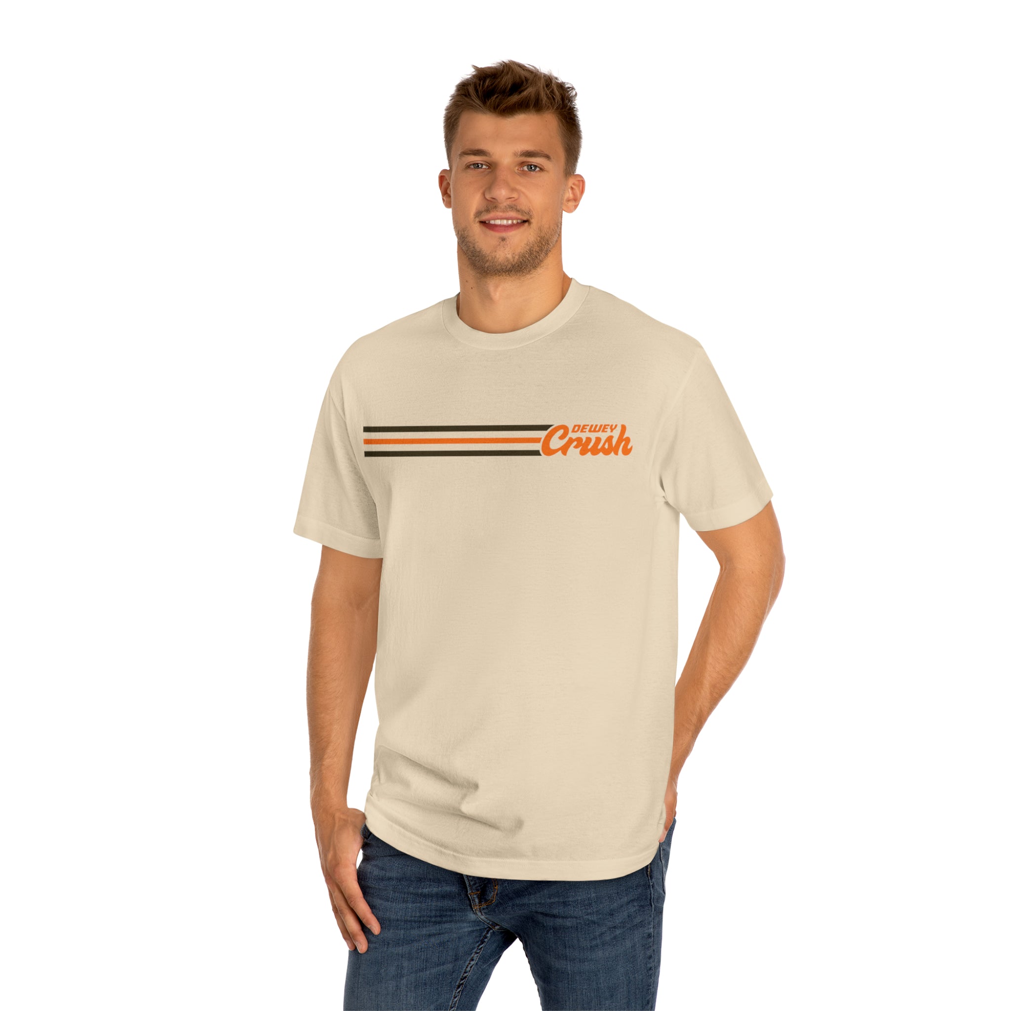 Dewey Crush Racing Stripe Unisex Classic Tee