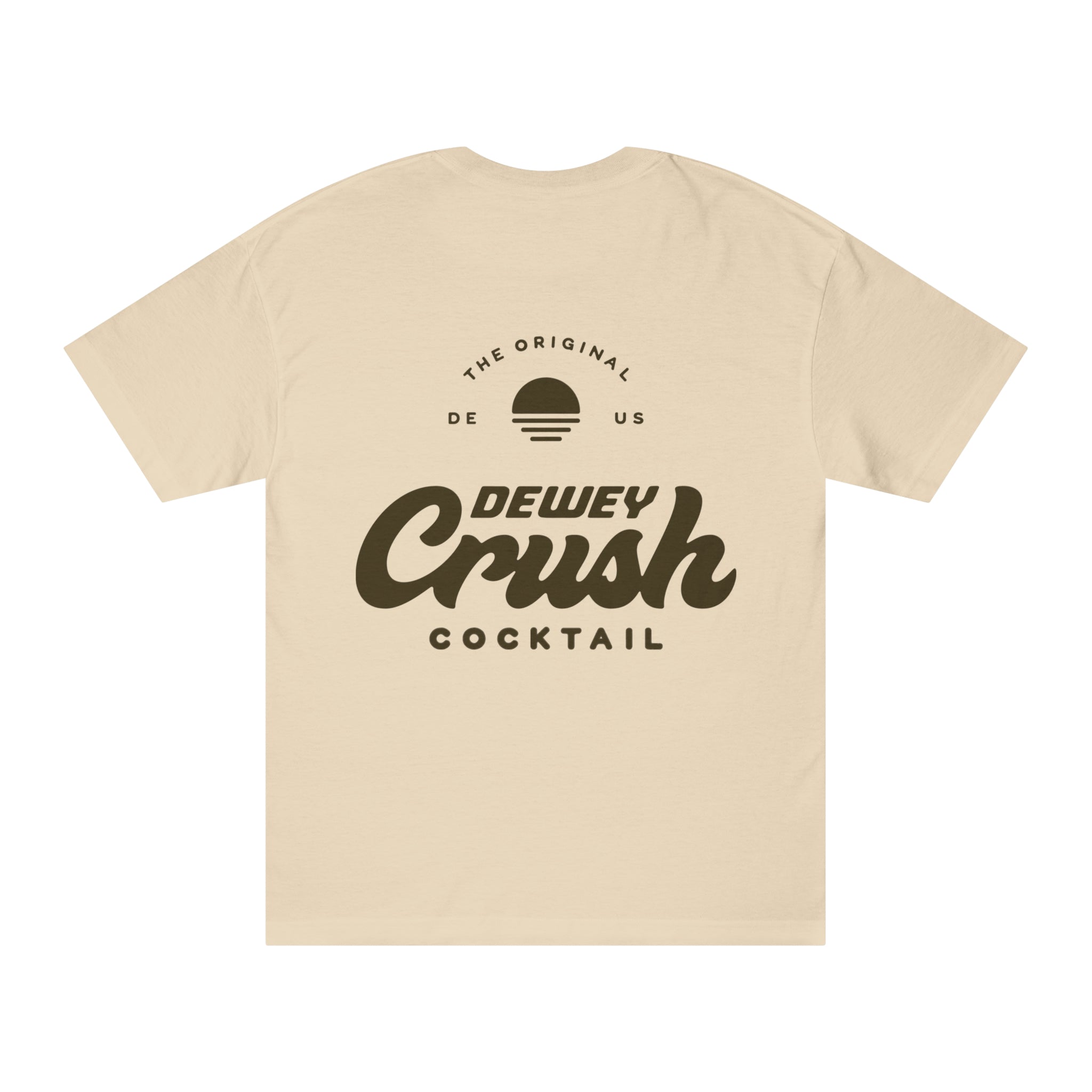 Dewey Crush Unisex Classic Tee - Sand