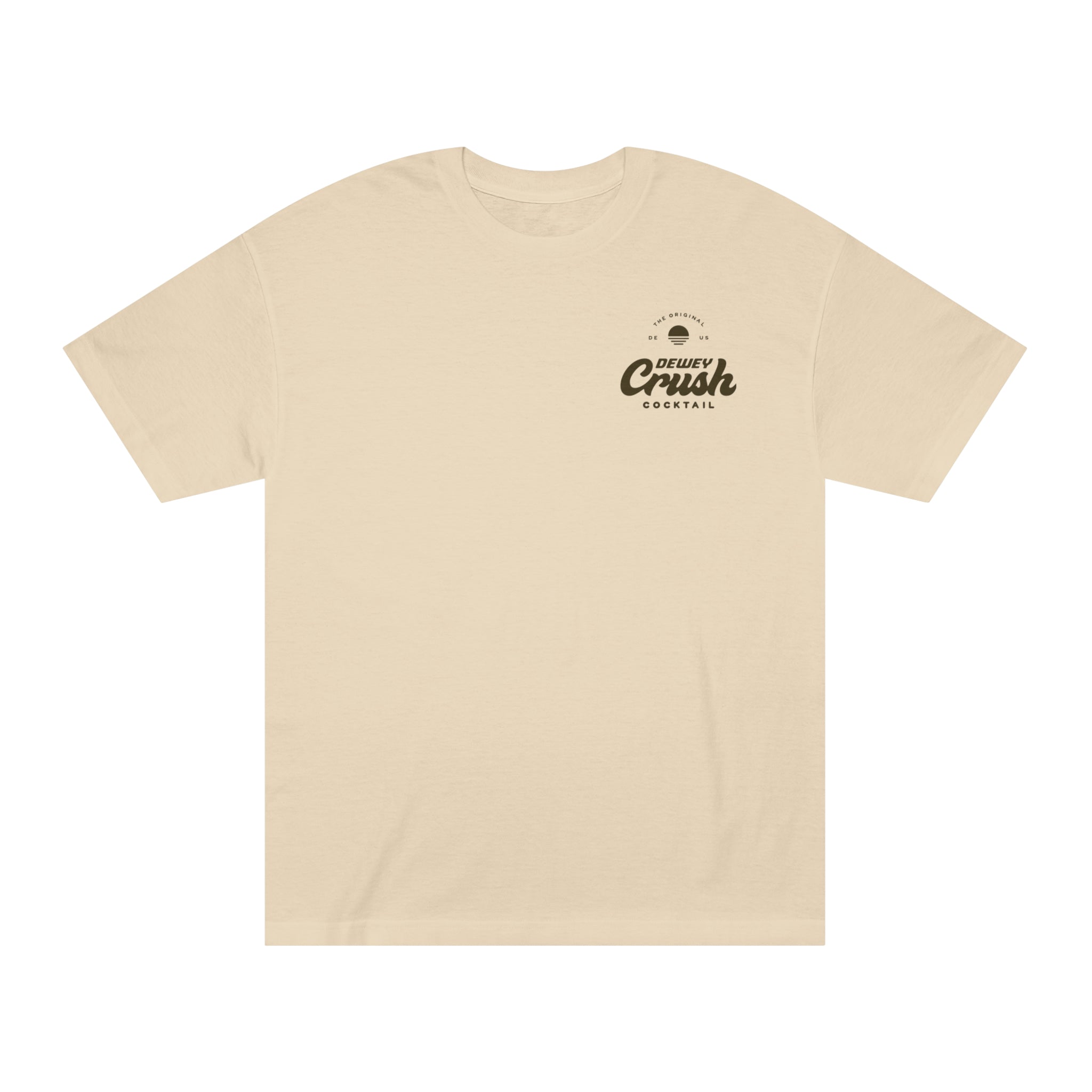 Dewey Crush Unisex Classic Tee - Sand