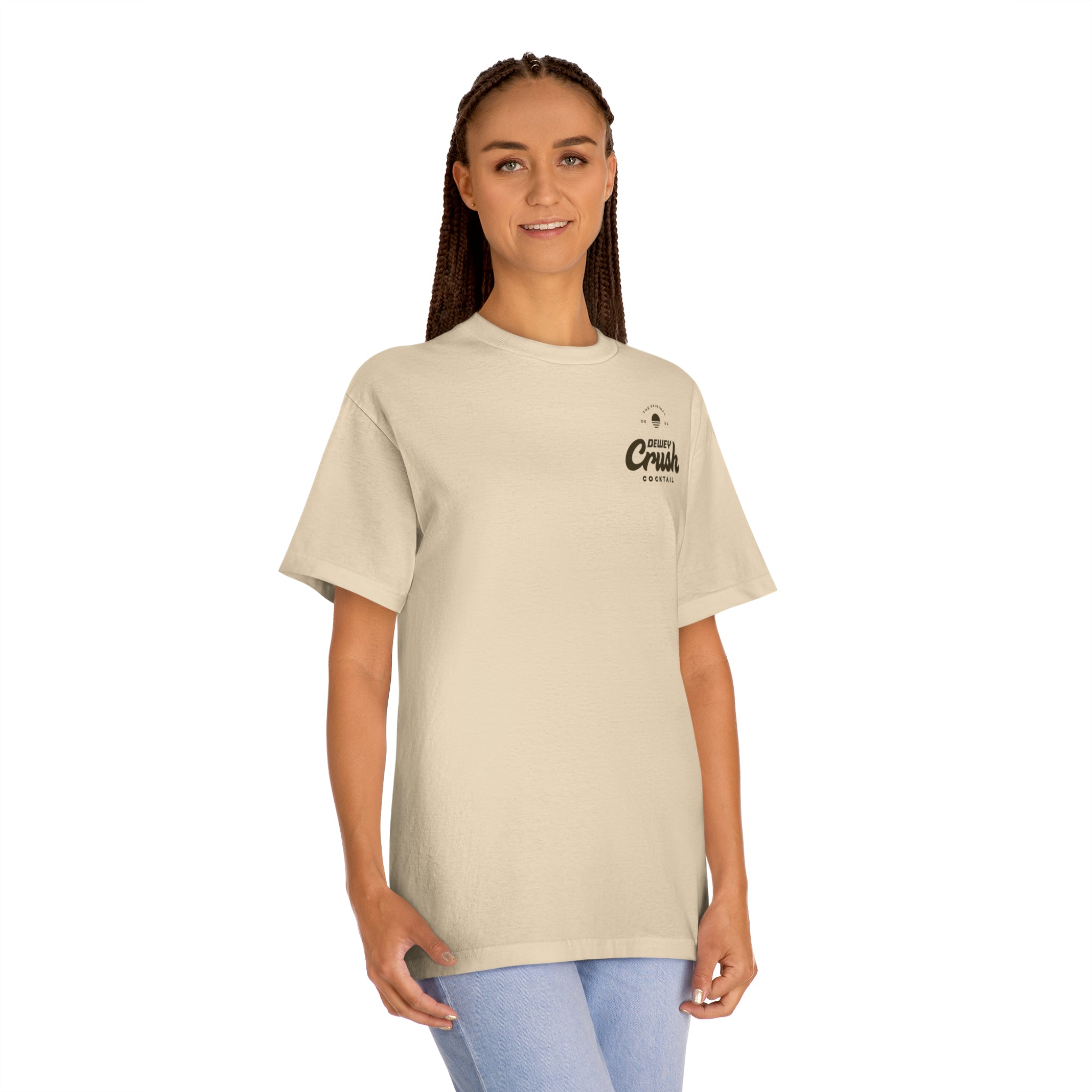 Dewey Crush Unisex Classic Tee - Sand