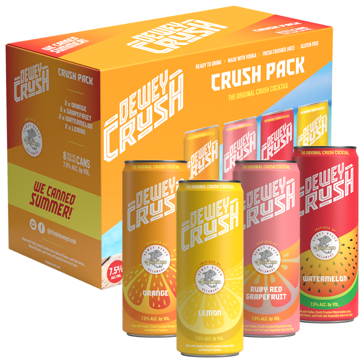 Dewey Crush Variety 8-pack