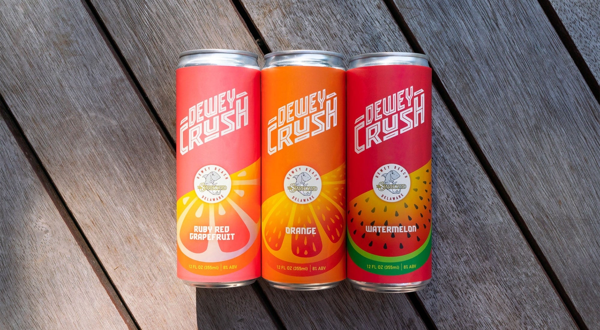 Dewey Crush Canned the Original Starboard Crush Cocktail