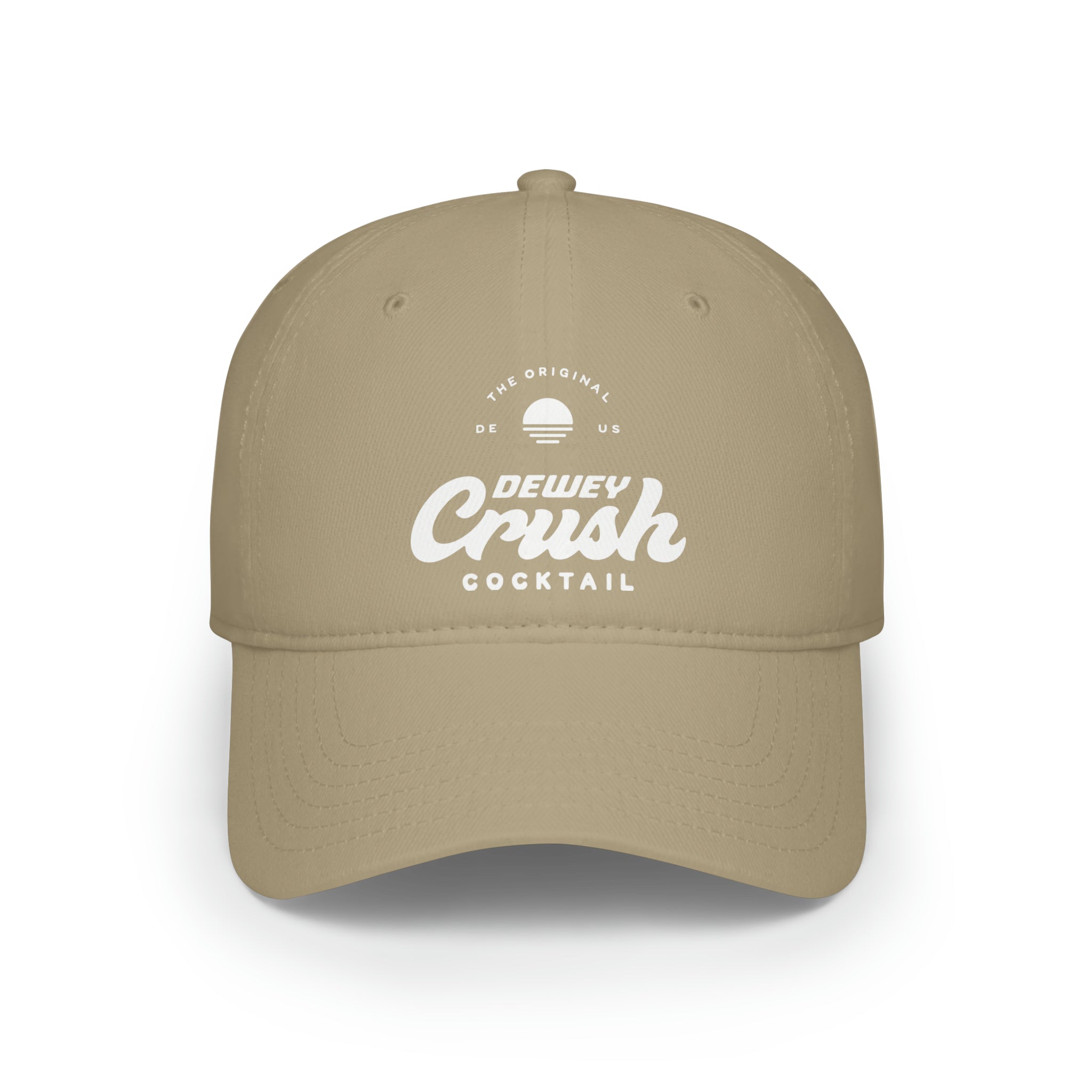 Dewey Crush Low Profile Baseball Cap - Sandstone