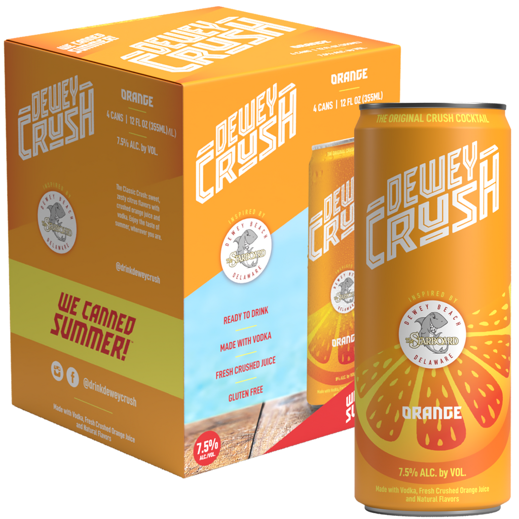 Dewey Crush - Orange Crush Canned Cocktail